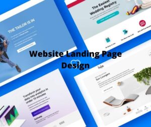 Website Landing Page Design