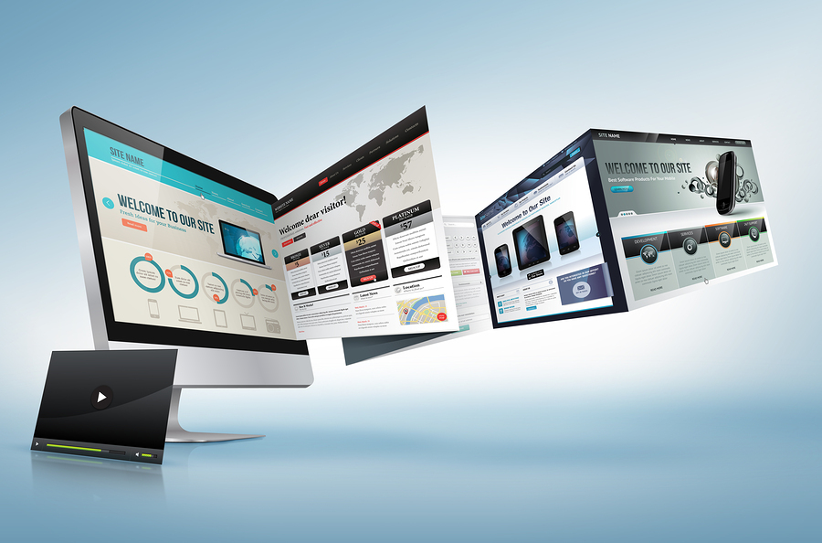 Web design concept