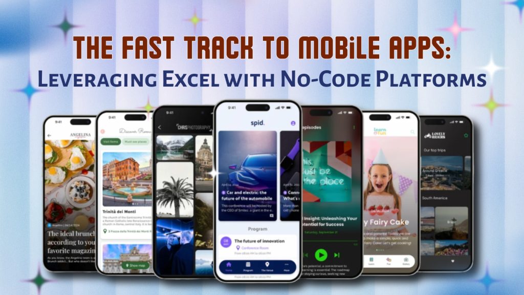 Excel mobile app development