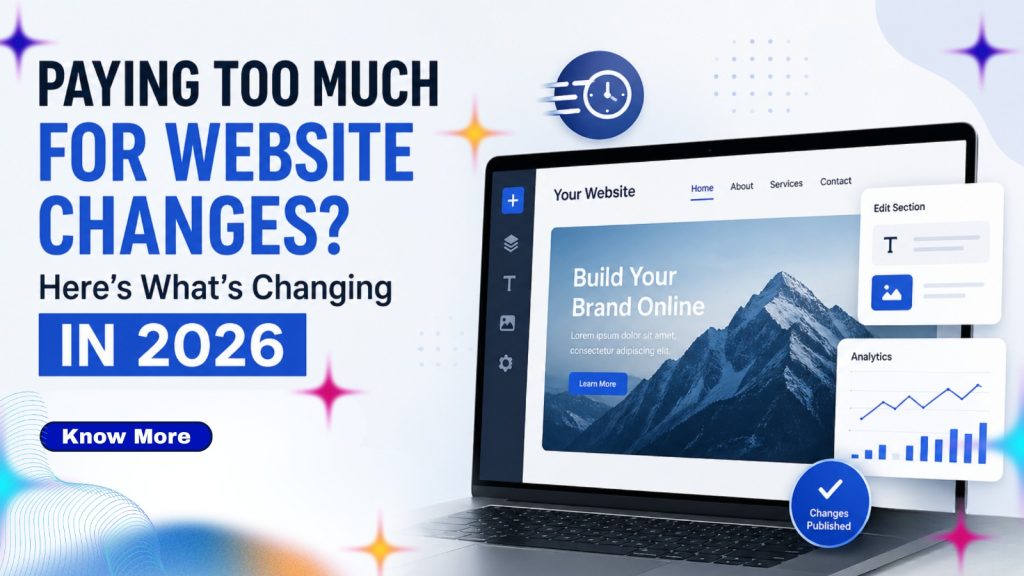 website changes 2026