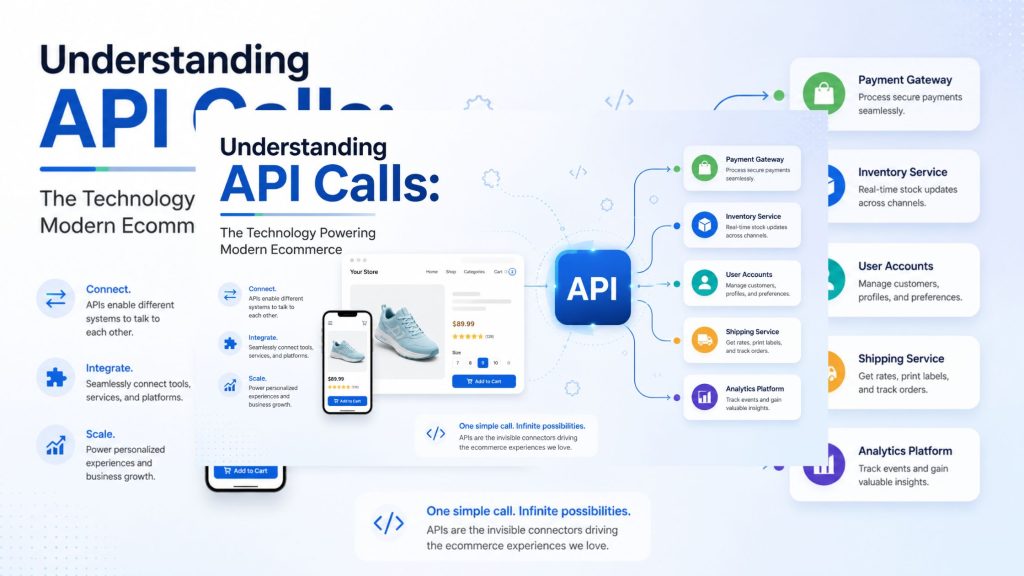 API calls in ecommerce