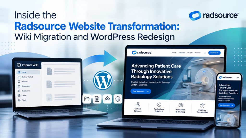 Radsource Website Transformation
